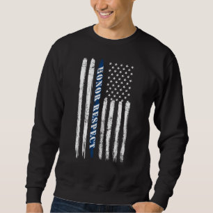 Sudadera Policía de policía de cumplimiento de la ley de la
