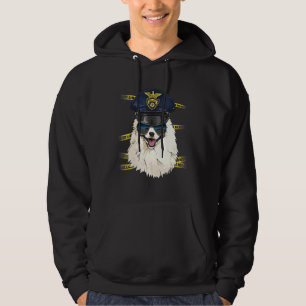 Sudadera Policía Oficial de Eskimo Estadounidense Policía E