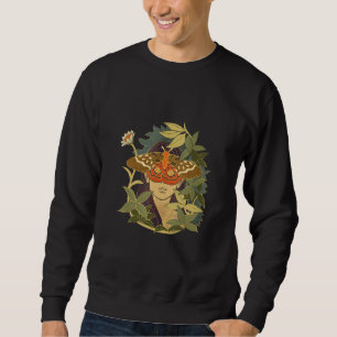 Sudadera Polilla Luna Cabaña Oscura Cottagecore Hada Cola M