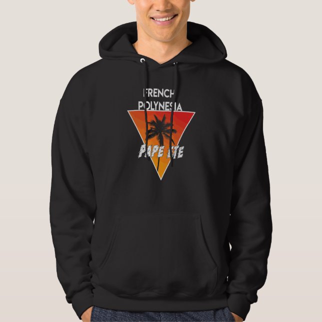 Sudadera Polinesia Francesa Con Colores Soleados (Anverso)