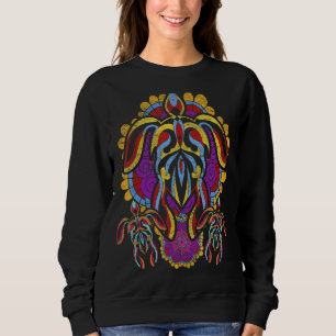 Sudadera Polinesia Maorí Tribal Ocean Animal Hawai Tatt