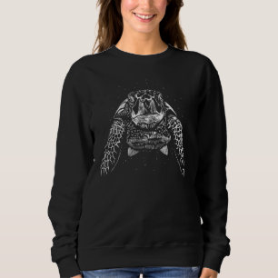 Sudadera Polinesia Tribal Hawaiano Maorí Sol Tortuga de Mar