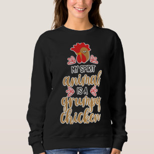 Sudadera Pollo Amor Espíritu Animal