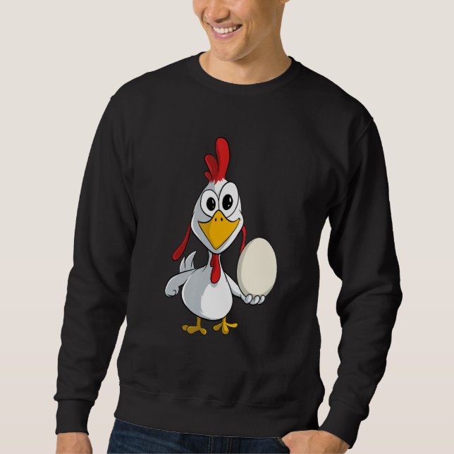 Sudadera Pollo Con Huevo (Anverso)