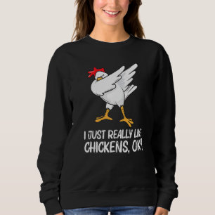 Sudadera Pollo Cool Para Hombres Mujeres Dabbing Aves Domés