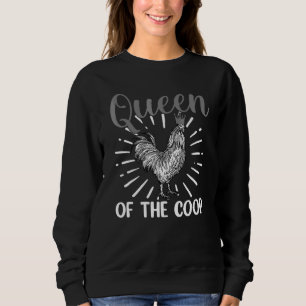Sudadera Pollo Cool Para Mujeres Chicas Señora Gallo