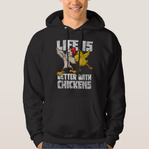 Sudadera Pollo de criadero animal gallo de gallo Dabbing Da