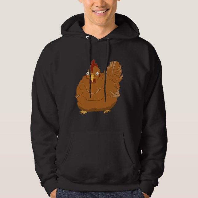 Sudadera Pollo de los Dumpies con Plumpy (Anverso)