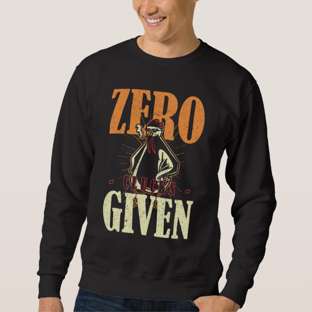 Sudadera Pollo de pijama sin un cloqueo dado (Anverso)