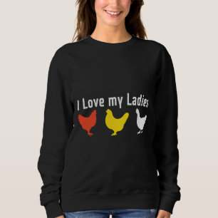 Sudadera Pollo de pollo Coop Chicken Ladder