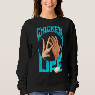 Sudadera Pollo de pollo Rooster Huevo Hen Breeder