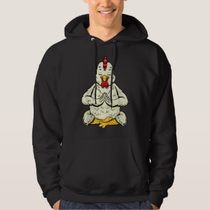 Sudadera Pollo de Yoga Divertido Pollo Amantes de la Granja