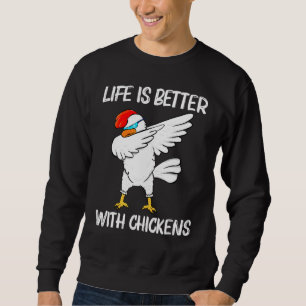 Sudadera Pollo Guay Para Hombres Mujeres Rooster Animal Bir