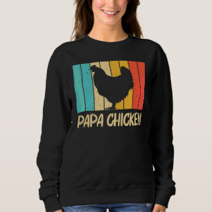Sudadera Pollo Para Hombres Papá Granjero Pollo Granja Gall
