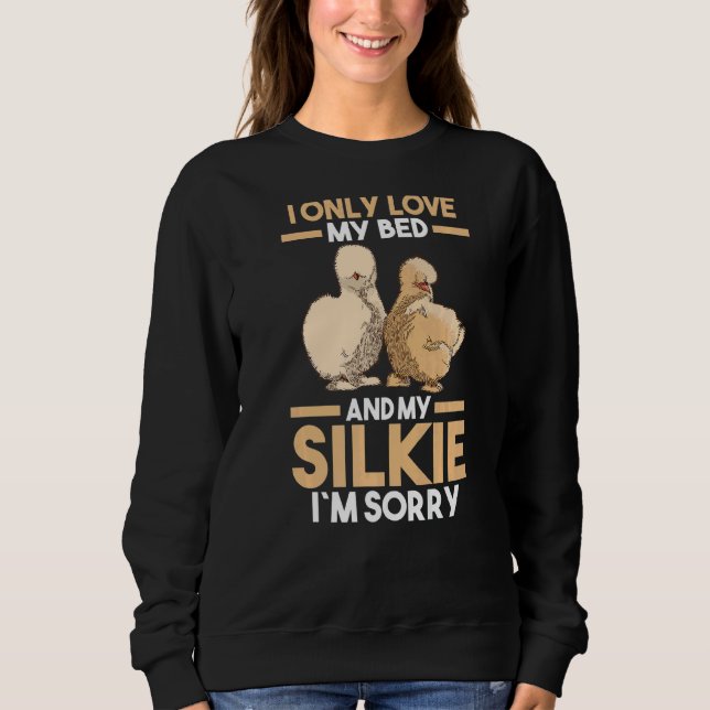 Sudadera Pollo Sleeping Silkie (Anverso)