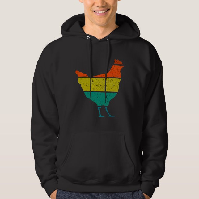 Sudadera Pollo vintage Mama (Anverso)