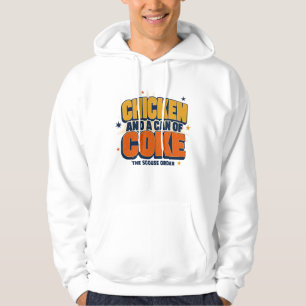 Sudadera Pollo y una Lata de Coca-Cola - Diseño de Meme Sco