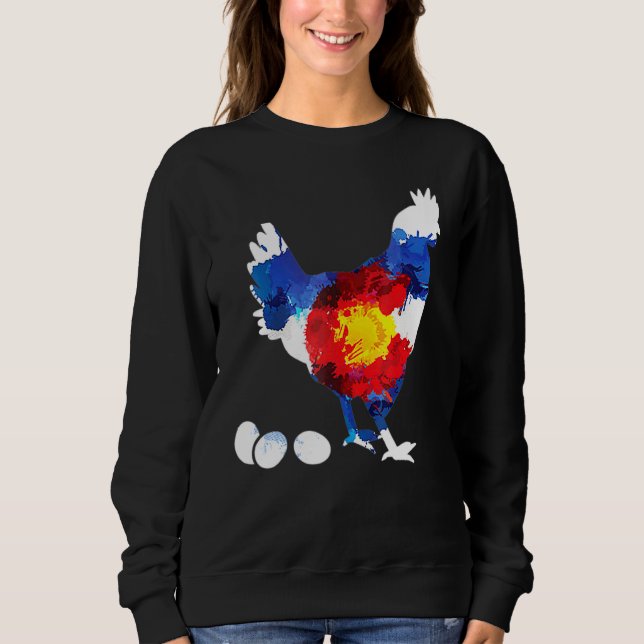 Sudadera Pollos de Colorado (Anverso)