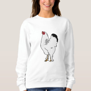Sudadera Pollos de gallina brahma Rooster Gracioso Granjero