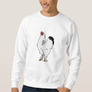 Sudadera Pollos de gallina brahma Rooster Gracioso Granjero