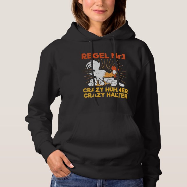 Sudadera Pollos de pollo felices (Anverso)