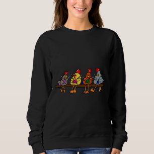 Sudadera Pollos de punto