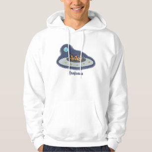 Sudadera Pollos divertidos en el ilustracion del personaliz