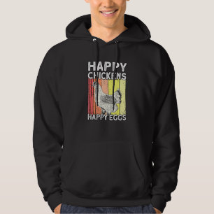 Sudadera Pollos felices granjeros de huevos Moda Hen