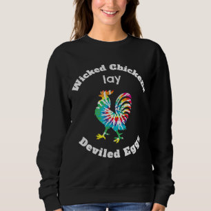 Sudadera Pollos malvados Lay engendraron Huevos Gracioso Gr