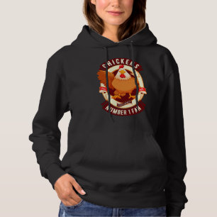 Sudadera Pollos número uno fanático de Hen Lover