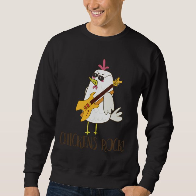 Sudadera Pollos rocosos de pollo (Anverso)