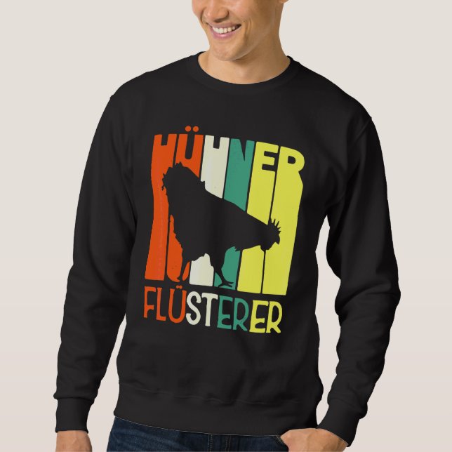 Sudadera Pollos Susurran  Granjero Pollo (Anverso)