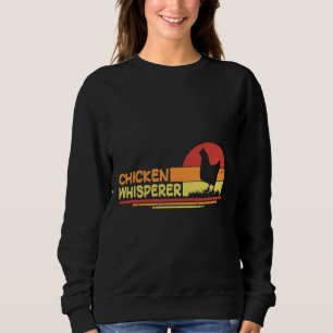 Sudadera Pollos Whisperer Granja de pollo Coop