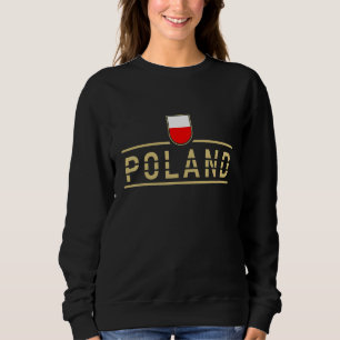 Sudadera Polonia Bandera polaca Polonia Fútbol Mujeres Hom