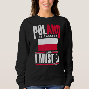 Sudadera Polonia Polaca Bandera Polaca Llama Polonia Y Yo M