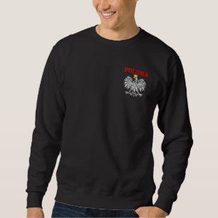 Sudadera Polska Ola de águila polaca Bandera Orgullo polaco