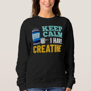 Sudadera Polvo de creatina monohidrato suplemento de cultur