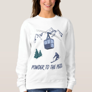 Sudadera Polvo para la estación de esquí People