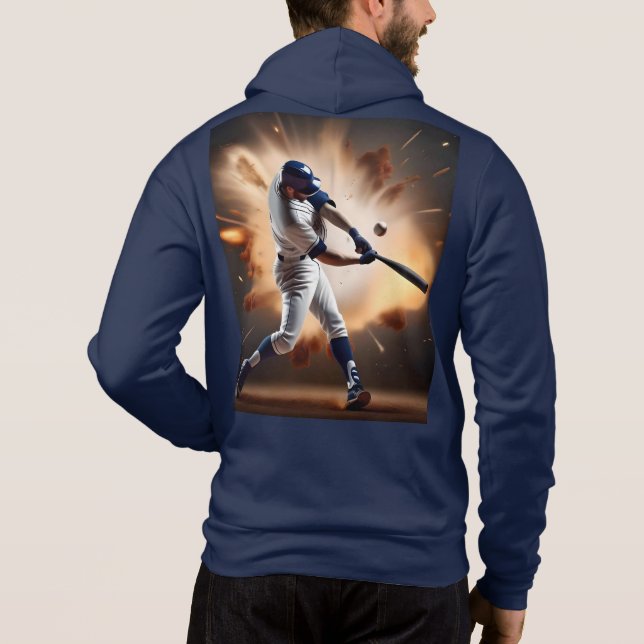 Sudadera Polvo Y Gloria: El Béisbol, El Correr Hogar (Reverso)