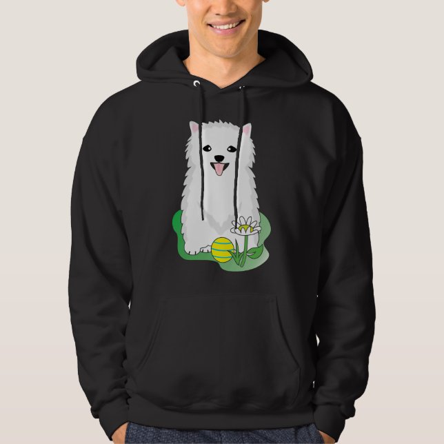 Sudadera Pomerania blanca 28 (Anverso)