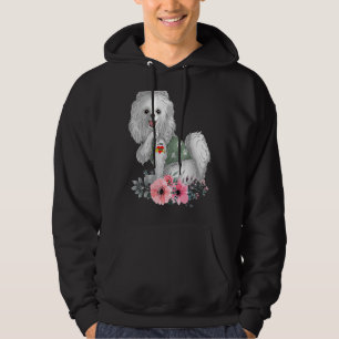Sudadera Pomerania I Love Mom Tattoo Dog Mother's Day 1