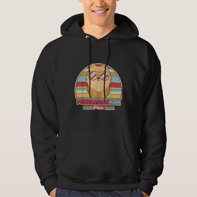 Sudadera Pomerania Mom Retro (Anverso)