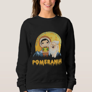Sudadera Pomerania Todo Lo Que Necesito Es Café Y Mi Perro