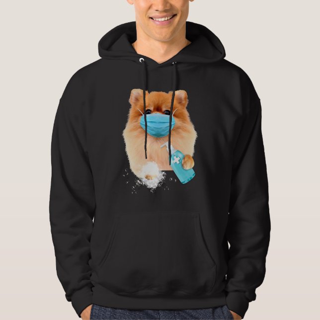 Sudadera Pomeranian Face Mask (Anverso)