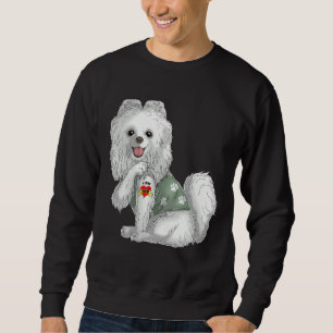 Sudadera Pomeranian I Love Mom Tattoo Dog Funny's D