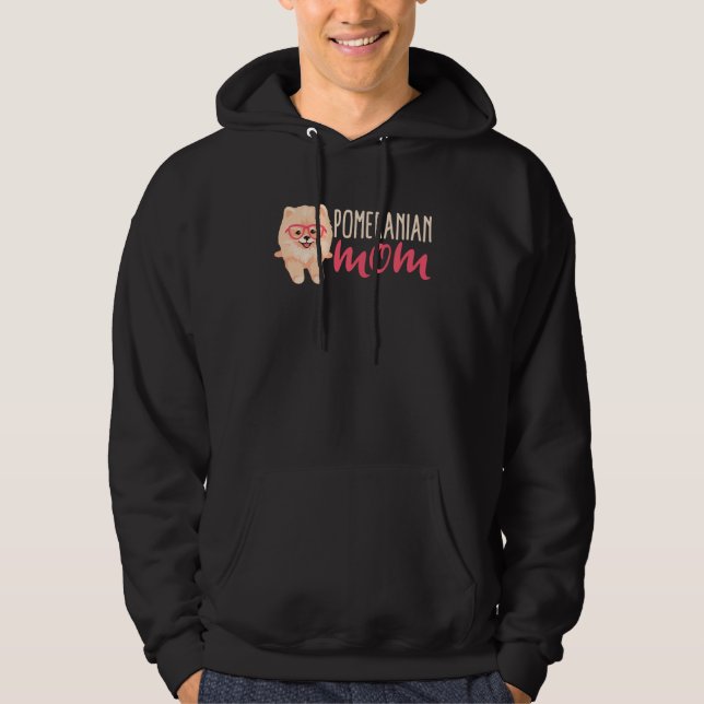 Sudadera Pomeranian Mom Pomeranian (Anverso)