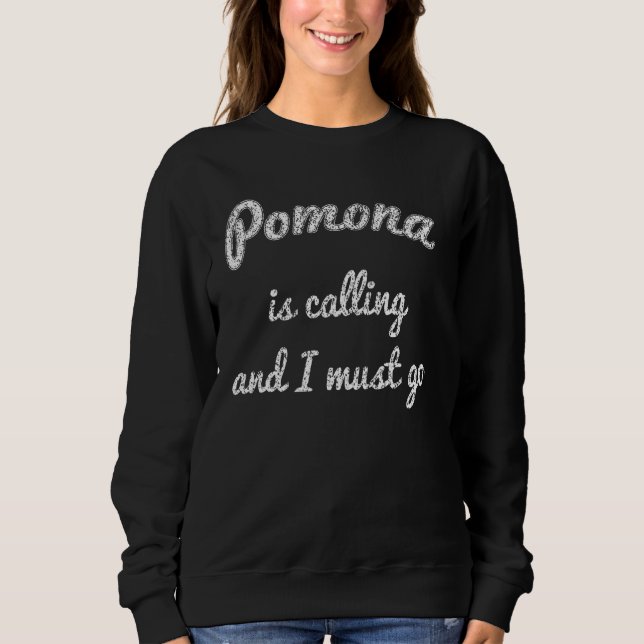 Sudadera Pomona Ca California Funny City Trip Home Nos Rota (Anverso)