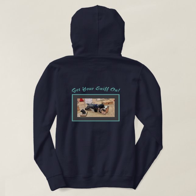 Sudadera ¡Pon Tu Puño!Con capucha (Reverso del diseño)