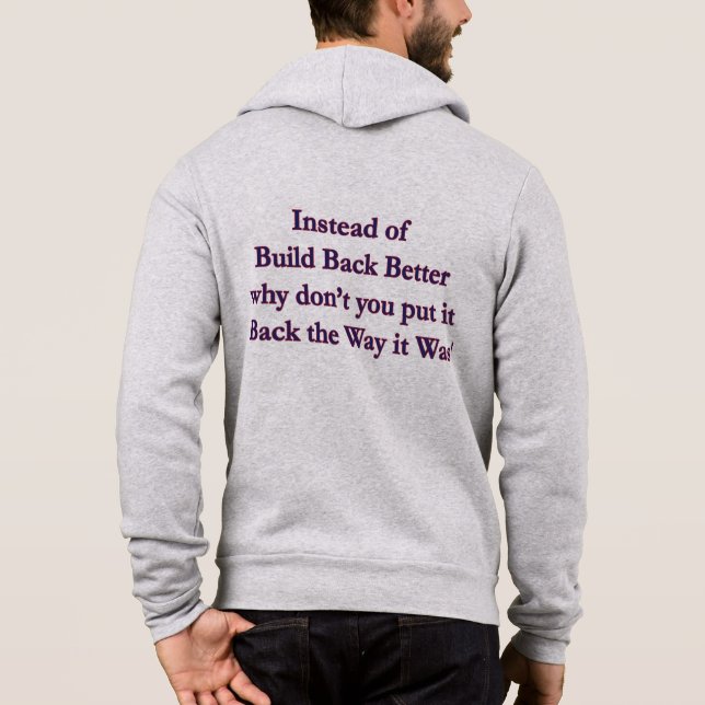 Sudadera Poner en marcha (Reverso)