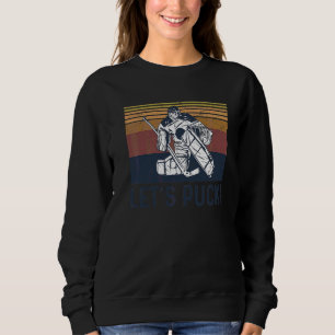 Sudadera Pongamos un tiro por un hincha de hockey
